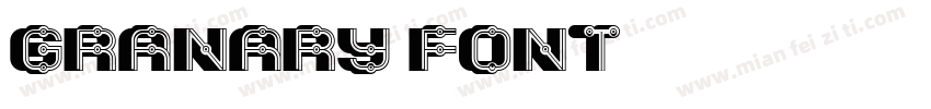 granary font字体转换